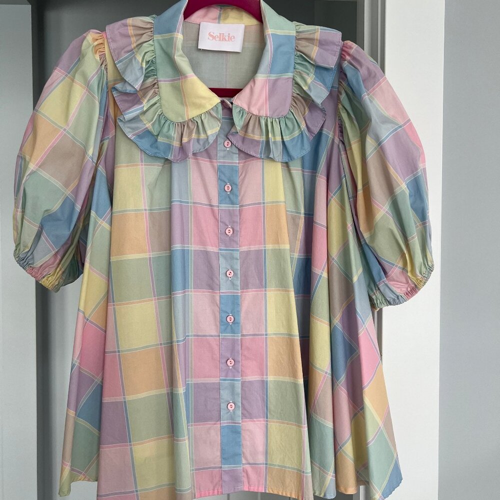 SELKIE The Cream Puff Blouse Garden Pub